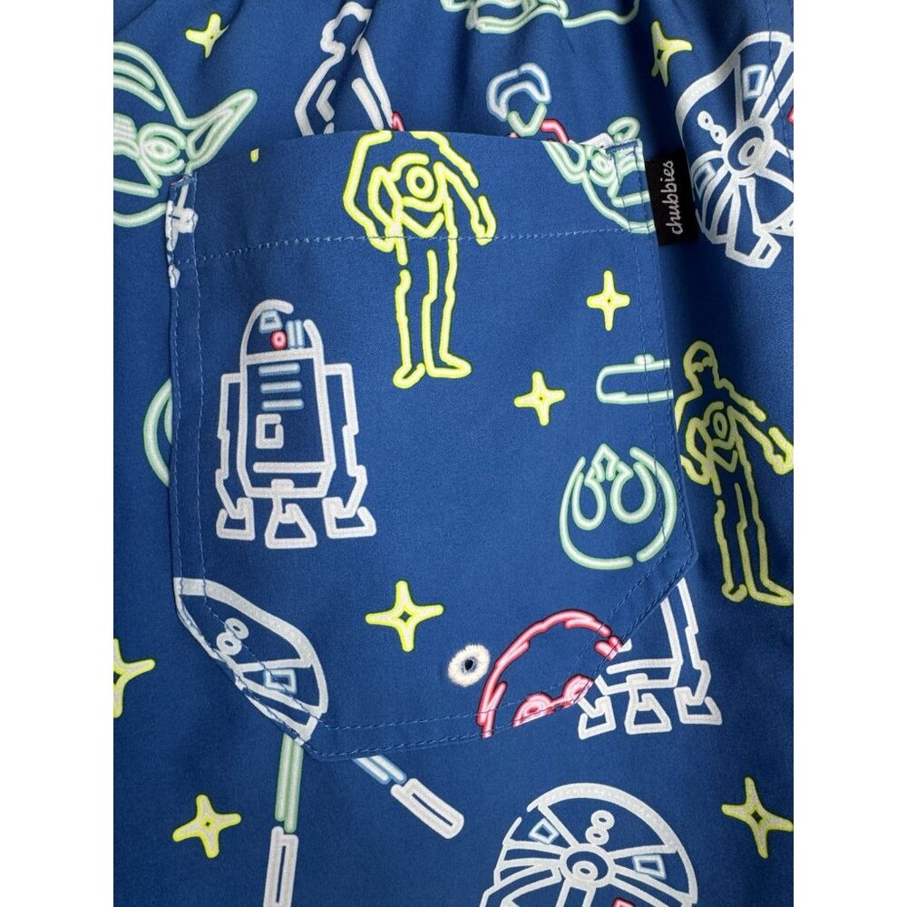 Chubbies Rare Star Wars The New Hopes 5.5” Classic Swim Trunk Shorts  Large - Picture 6 of 6